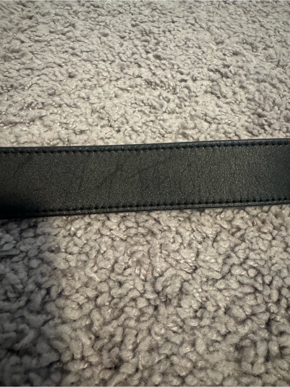 Gucci Marmont GG Belt Black Leather 80/32 Gold - Picture 5 of 9